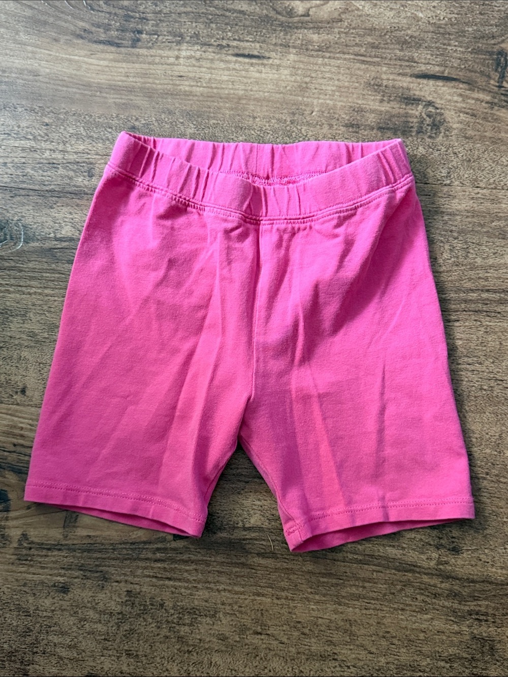 Girls Hot Pink Cotton Bike Shorts size 5 years